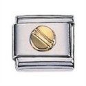 Afbeelding van Zoppini - 9mm - diversen goud schroef
