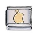 Afbeelding van Zoppini - 9mm - diversen goud Appel