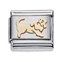 Afbeelding van Zoppini - 9mm - horoscoop leeuw goud