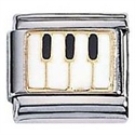 Afbeelding van Zoppini - 9mm - muziek symbolen - piano