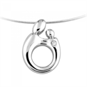 Afbeelding van M'amour hanger zilver ZB11