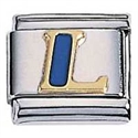 Afbeelding van Zoppini - 9mm - letter L emaille