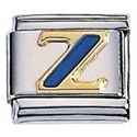 Afbeelding van Zoppini - 9mm - letter Z emaille