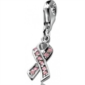 Afbeelding van Zinzi - Charms - Pink Ribbon zirkonia ch-209