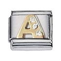 Afbeelding van Zoppini - 9mm - zirkonia letter A