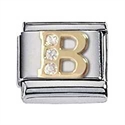 Afbeelding van Zoppini - 9mm - zirkonia letter B