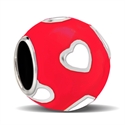 Afbeelding van Cool kids - CK036 Heart red white