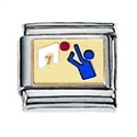 Afbeelding van Zoppini - 9mm - sporten basketbal gravure