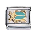 Afbeelding van Zoppini - 9mm - dieren kever blauw