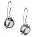 Afbeelding van Rabinovich - Oorhanger met paarse parel - 078 04 0 66