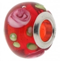 Afbeelding van Cool B - Murano -  Roos rood, wit CB3005