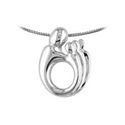 Afbeelding van M'amour hanger zilver Z23